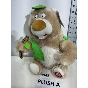 Cuddle Barn Tongue Twister Chuck Woodchuck Animated Plush